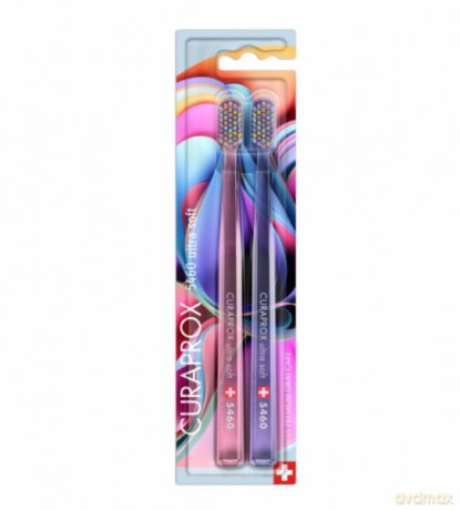 Curaprox Toothbrush CS 5460 Duo Color ful Curl s Edition