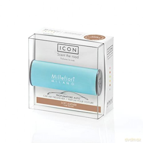 Millefiori Milano Car fragrance Icon Classic Soft leather 47 g