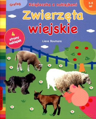 Zwierzęta Wiejskie Książeczka Z Naklejkami [KSIĄŻKA]