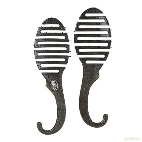 Wet Brush Kartáč na vlasy do sprchy Glitter Black (Shower Detangler)