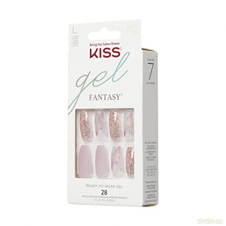 KISS Glue-on nails Glam Fantasy Nails - Dreams 28 pcs