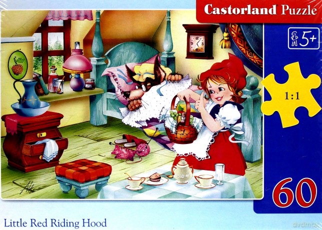 CASTOR 60 Czerwony Kapturek 06038 [PUZZLE]