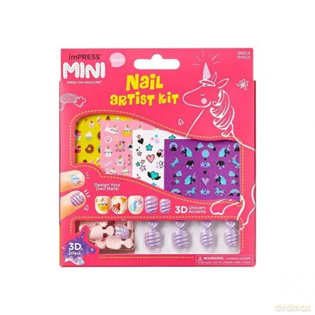 KISS Self-adhesive nails for children imPRESS Kids Nail Artist Kit