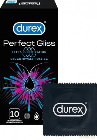 Durex Perfect Gliss Kondomy - Variant: 10 ks