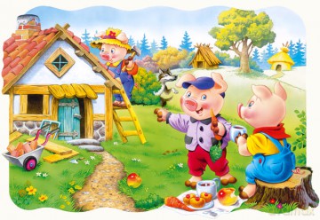 CASTOR 30 Trzy Świnki 03051 [PUZZLE]