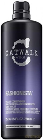 Tigi Conditioner for blond and tanned hair Catwalk Fashionista (Violet Conditioner) - Volume: 750 ml