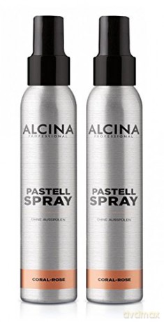 Alcina Tónovací sprej na vlasy Coral Rose (Pastell Spray) 100 ml