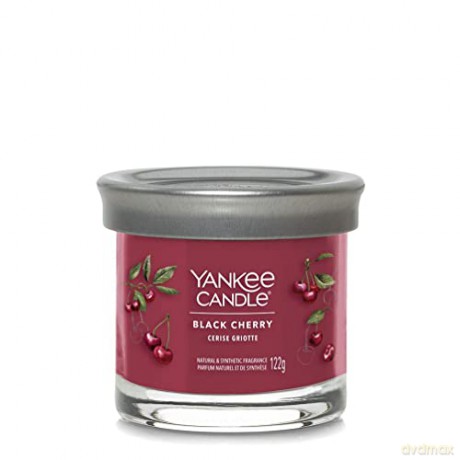 Yankee Candle Aromatic candle Signature tumbler small Black Cherry 122 g