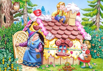 CASTOR 25 Jaś I Małgosia 25022 [PUZZLE]
