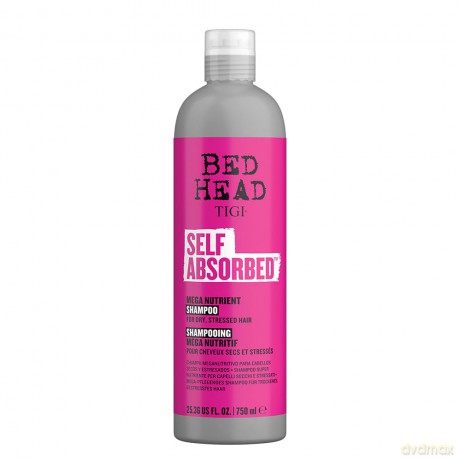 Tigi Nourishing shampoo for dry and stressed hair Bed Head Self Absorbed (Mega Nutrient Shampoo) - Volume: 750 ml