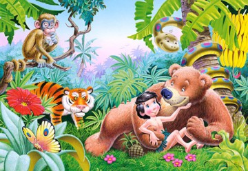 CASTOR 25 Księga Dżungli 25039 [PUZZLE]
