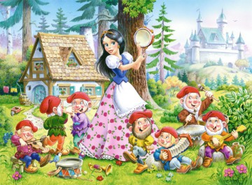 CASTOR 25 Królewna Śnieżka 25077 [PUZZLE]