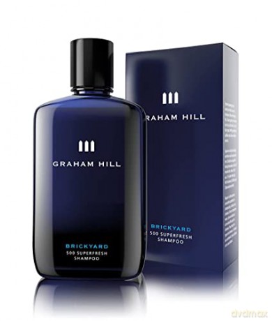 Graham Hill BRICKYARD 500 Superfresh Shampoo - Volume: 250 ml