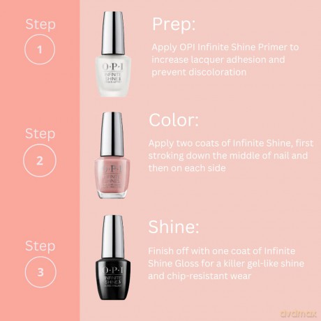 OPI Infinite Shine nail polish 15 ml - Shade: Surf Naked