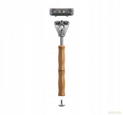 Bulldog Bamboo Sensitiv e shaver + 2 spare heads