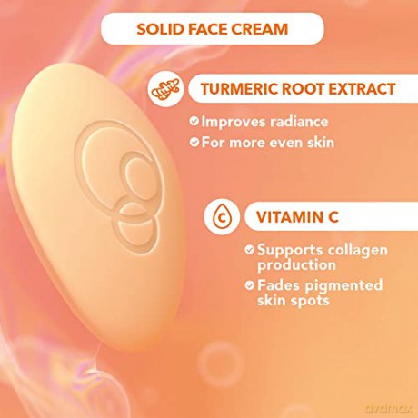 Foamie Solid brightening skin cream Energy Glow (Solid Day Cream) 35 g