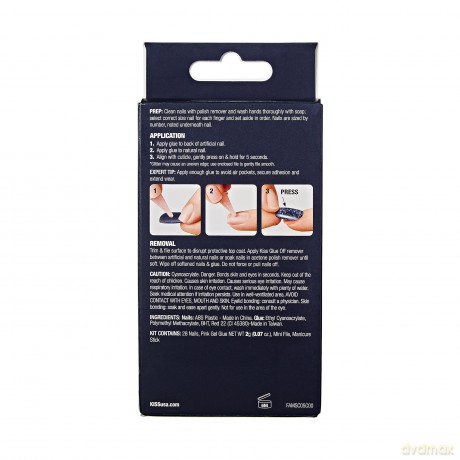 KISS Gel nails Gel Fantasy Allure - Transformation 28 pcs