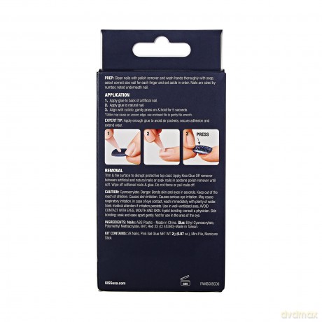 KISS Gel nails Gel Fantasy Allure - Transformation 28 pcs