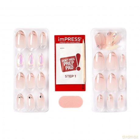 KISS Self-adhesive nails imPRESS Premium - All My Love 30 pcs