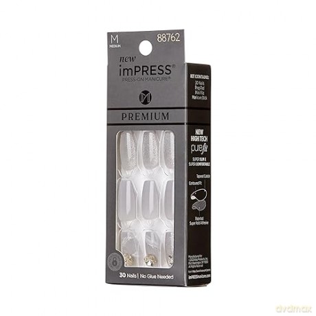 KISS Self-adhesive nails imPRESS Premium - Legacy 30 pcs