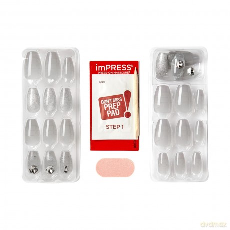 KISS Self-adhesive nails imPRESS Premium - Legacy 30 pcs