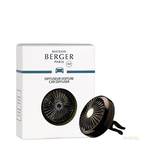 Maison Berger Paris Car metal diffuser Gun metal (Car Diffuser)