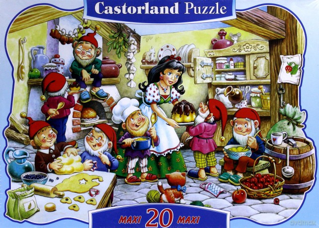 CASTOR 20 MAXI Królewna Śnieżka 02115 [PUZZLE]