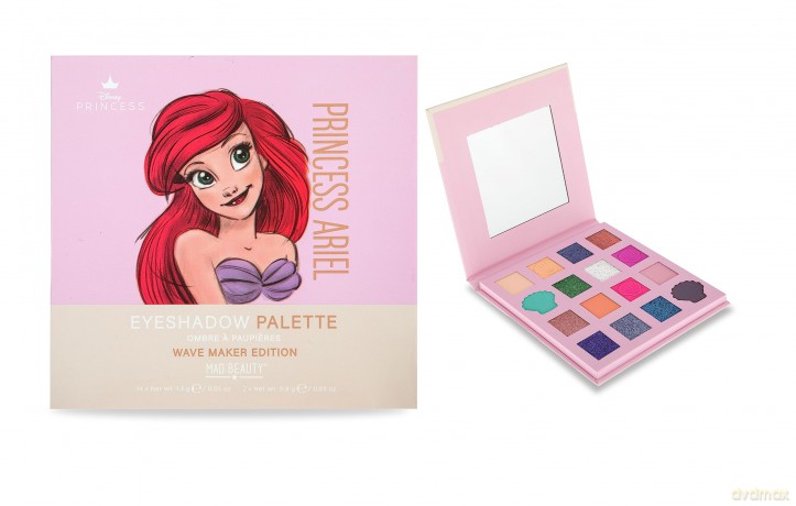 Mad Beauty Eyeshadow palette Princess Ariel (Eyeshadow Palette) 19.8 g