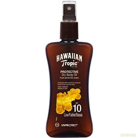 Hawaiian Tropic Dry oil for tanning Protective SPF 10 (Dry Spry Oil) 200 ml