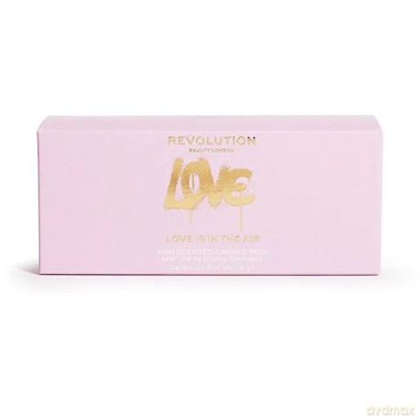Revolution Home Set of scented candles Love Collection Love Is In The Air Mini Candle Gift Set 3 x 40 g