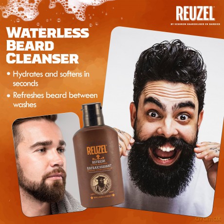 Reuzel REUZEL Rrefresh No Rinse Bear d Wash - Volume: 100 ml