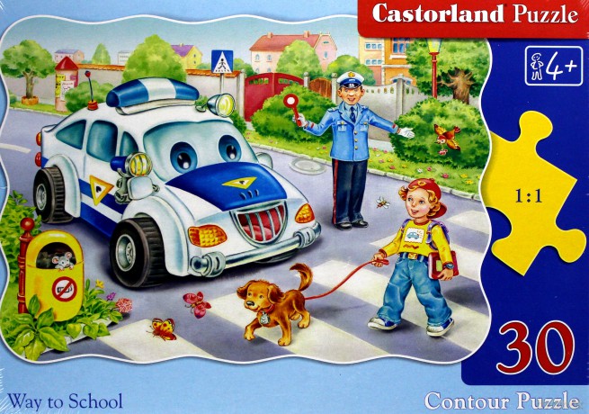 CASTOR 30 Droga Do Szkoły 03204 [PUZZLE]