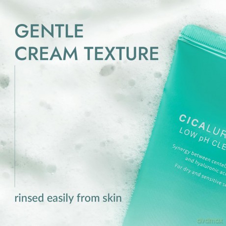 Mizon Hydrating cleansing foam for dry and sensitive skin Cicaluronic (Low Ph Clean sing Foam) 120 ml