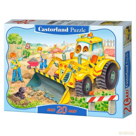 CASTOR 20 MAXI Buldożer 02139 [PUZZLE]