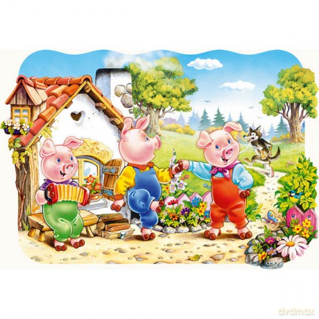 CASTOR 20 MAXI Trzy Świnki 02184 [PUZZLE]