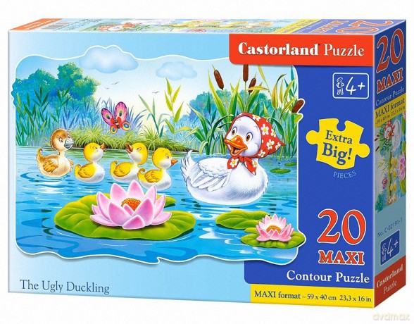 CASTOR 20 MAXI Brzydkie Kaczątko 02191 [PUZZLE]