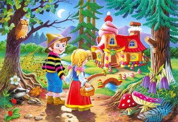 CASTOR 60 Jaś i Małgosia 06168 [PUZZLE]