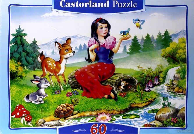 CASTOR 60 Królewna Śnieżka 06199 [PUZZLE]