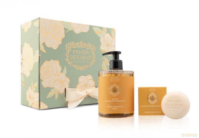 Panier des Sens Honey Christmas Box gift set