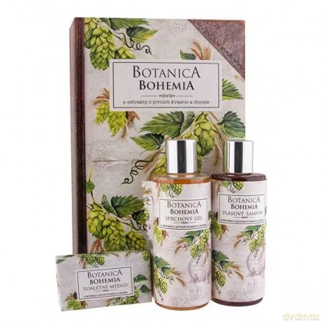 Bohemia Gifts Bath care gift set Hops and grain Botanica Bohemia