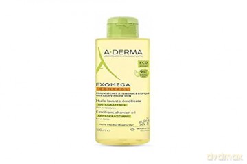A-DERMA A-DERMA Exomega Control Emollient shower oil - Volume: 500 ml