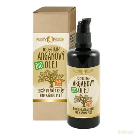 Purity Vision Raw Bio Argan Oil - Volume: 100 ml