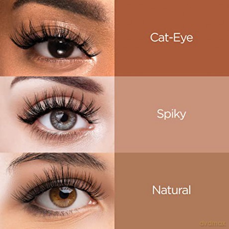 KISS Artificial Tufted Eyelashes 3D DIY Faux Extensions Lash Mapping Kit