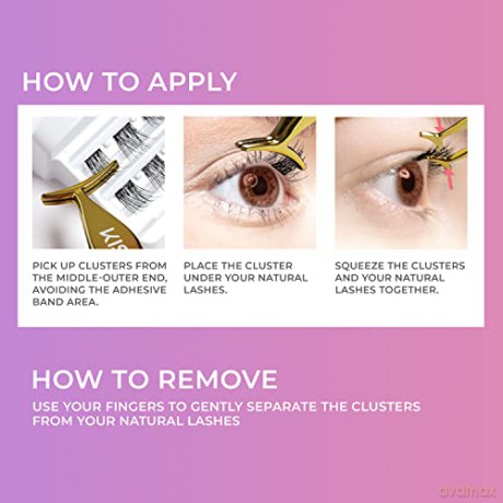 KISS False eyelashes imPRESS Press on Falsies Kit 01