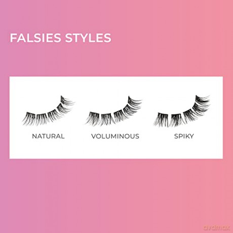 KISS False eyelashes imPRESS Press on Falsies Kit 01