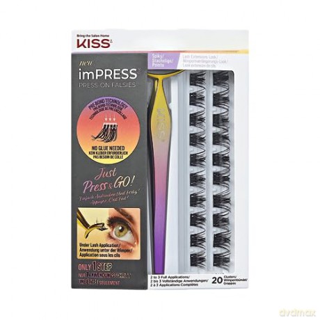 KISS False eyelashes imPRESS Press on Falsies Kit 03