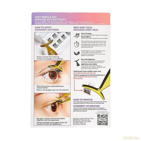 KISS False eyelashes imPRESS Press on Falsies Kit 03