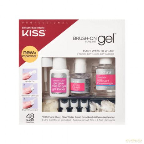 KISS Brush-On Gel Nail Kit