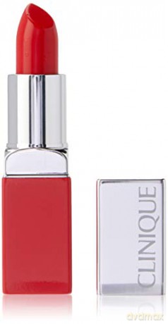 Clinique Lipstick + Underlying base Clinique Pop (Lip Colour + Primer) 3.9 g - Shade: 06 Poppy Pop