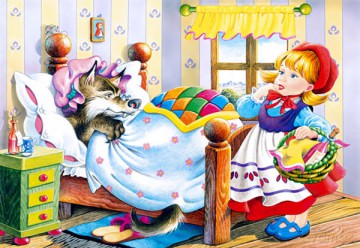 CASTOR 120 Czerwony Kapturek B-12268 [PUZZLE]
